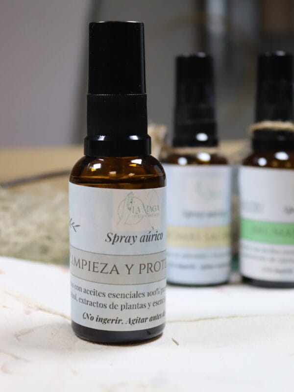 Spray aúrico "Limpieza y protección"