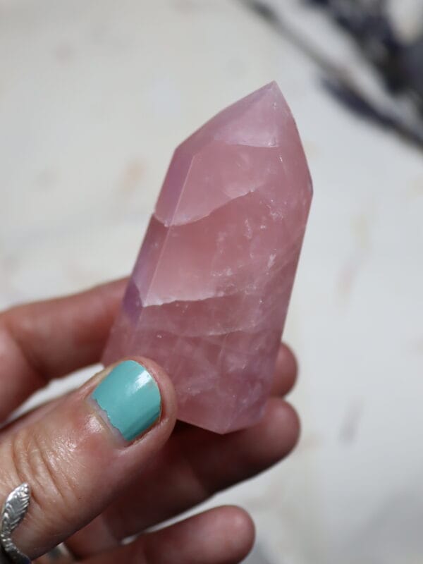 Punta CUARZO ROSA