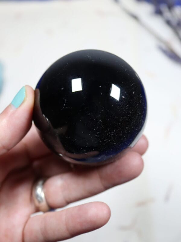 Esfera Obsidiana negra